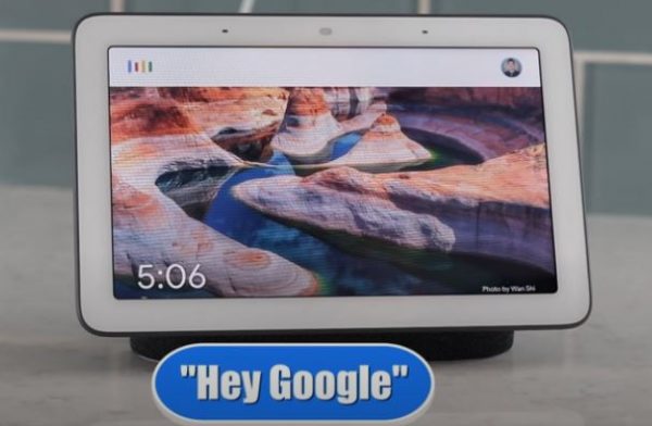 hey google Google home hub