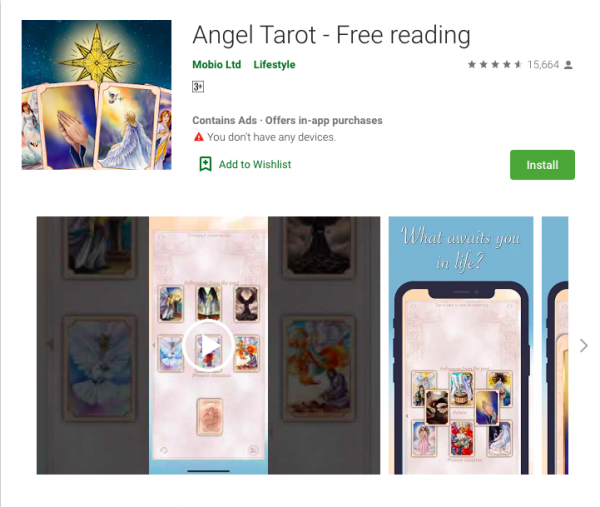 Angel Tarot: Free Tarot Card Reading