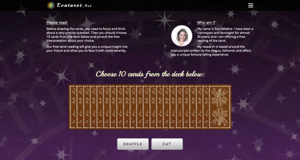 Eva Tarot: Free Tarot Card Reading