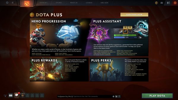 DOTA Plus Subscription