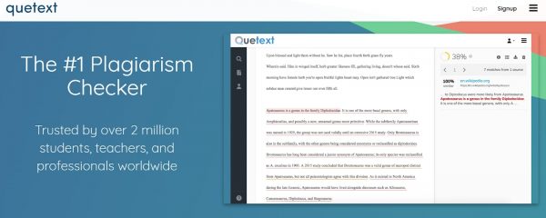 Quetext Review  Keep Your Articles Plagiarism Free - 75