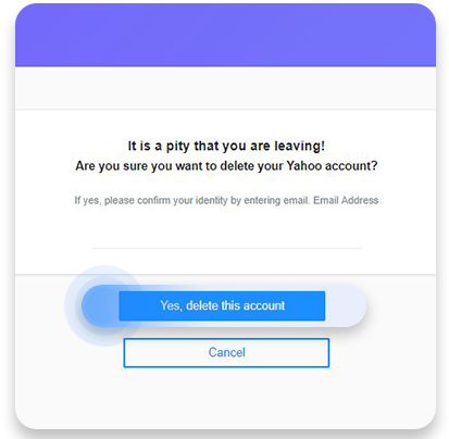 Steps To Delete Account In Yahoo