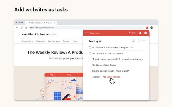 add todoist to chrome