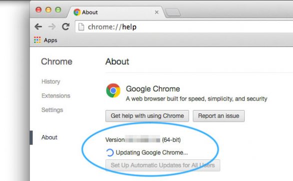 howto update chrome