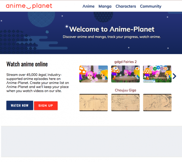 Anime Planet