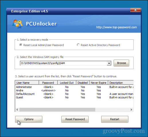 does pcunlocker work