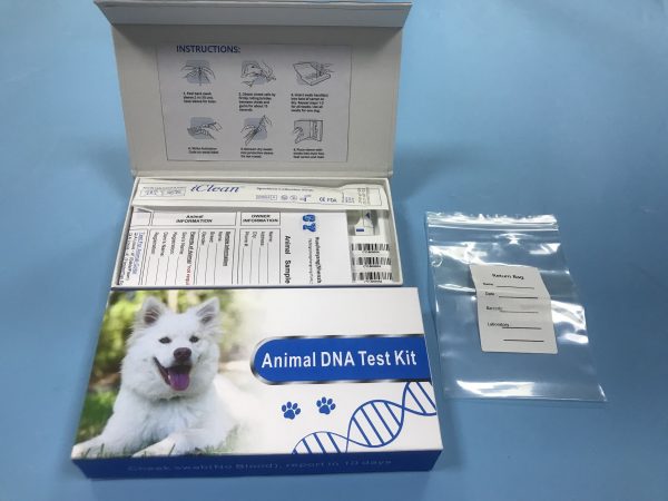 Sample Dog DNA Test Kit