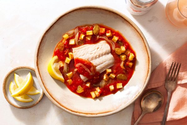 Poached Cod