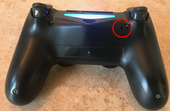 Resetting PS4 Controller