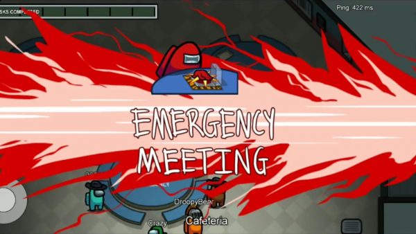 Emergency Meetings on Among Us game