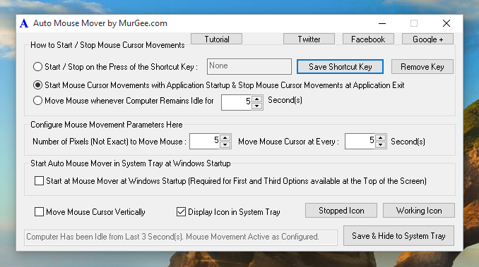 automatic mouse mover chrome