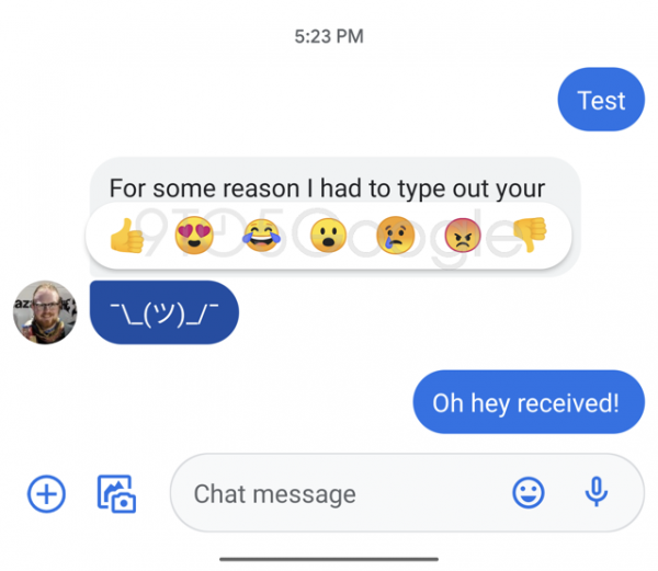 Chat-like Messaging Other Features