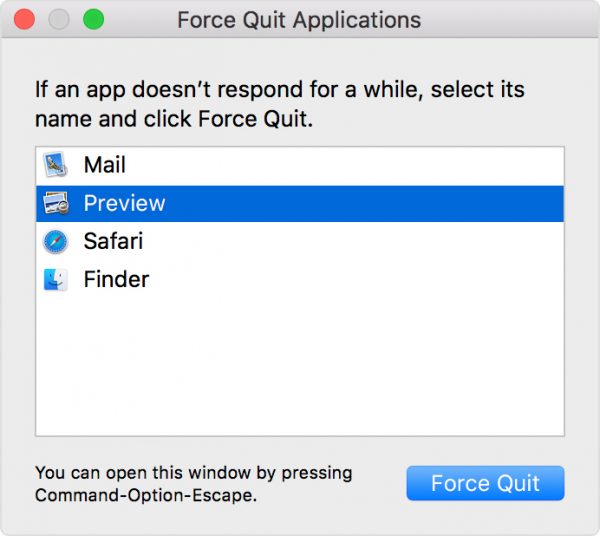 How To Force Quit On Mac Using The Apple Menu