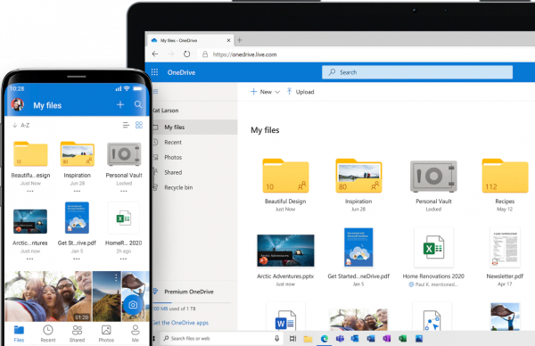 OneDrive Interface