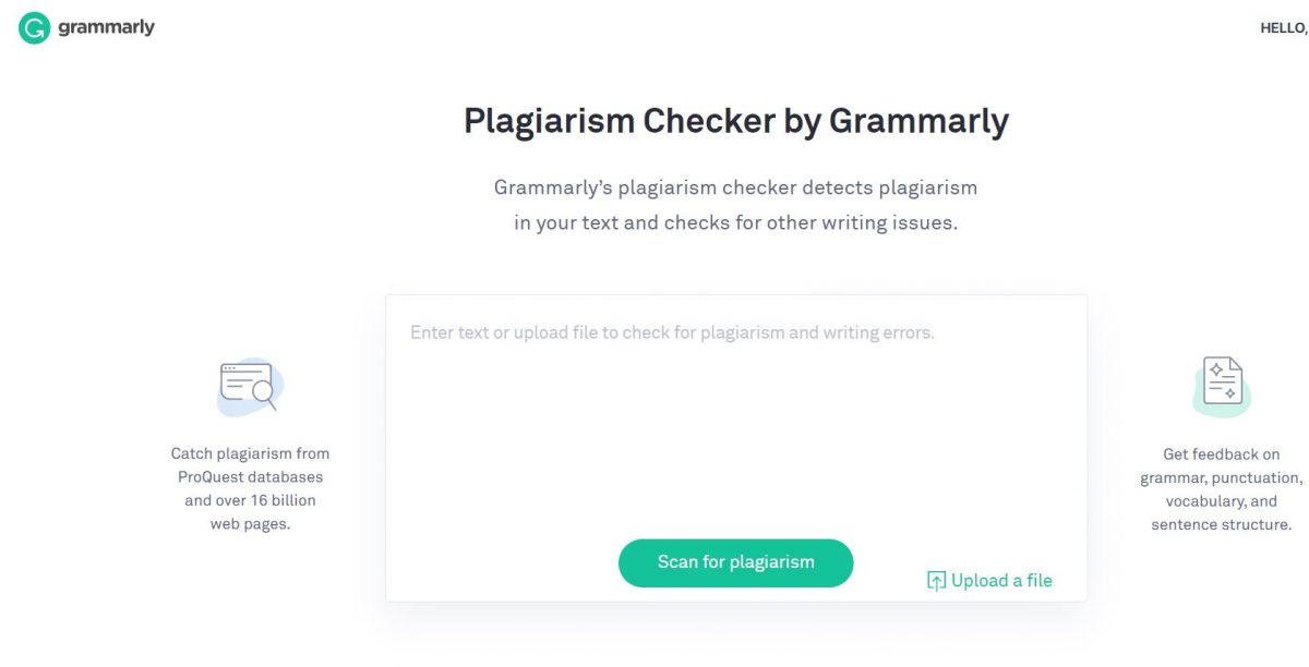grammar checker plagiarism free