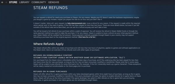 How to Refund a Game on Steam (Step by Step Guide) | Robots.net