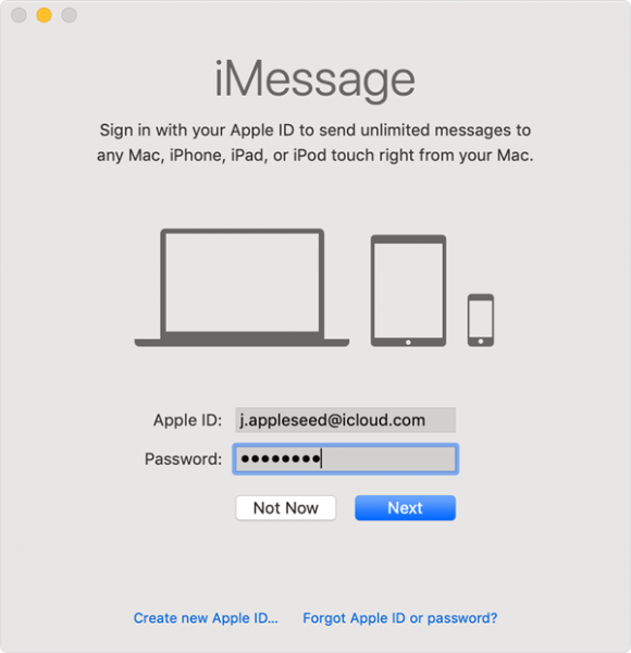 how to connect phone to imessage on mac