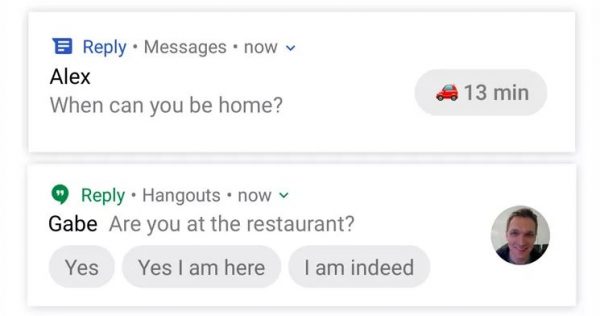 Smart reply google messages for web