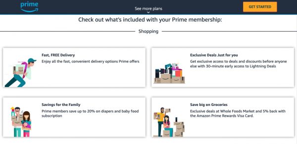How to sign up for amazon prime