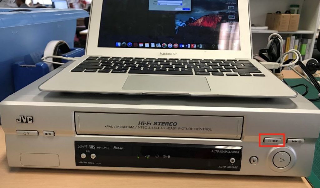 vhs player to computer