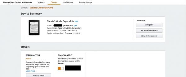 Modifier votre messagerie Kindle pour lire des documents personnels