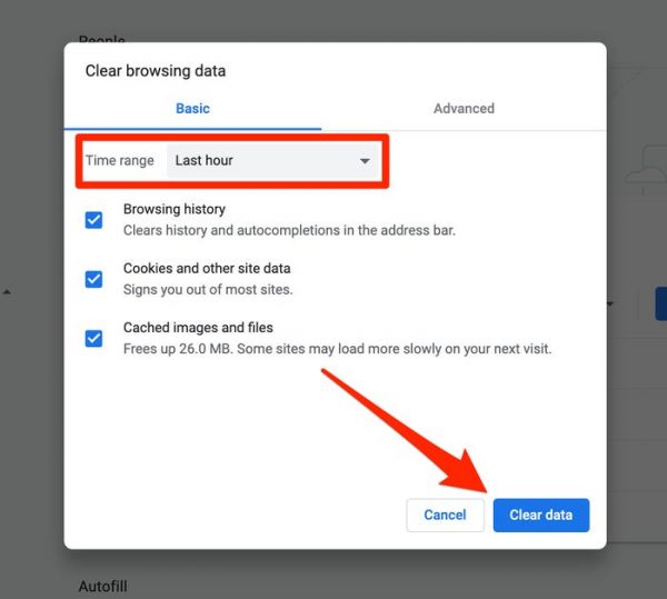 how to delete all your search history on Chrome