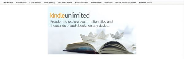 Kindle Unlimited に加入する