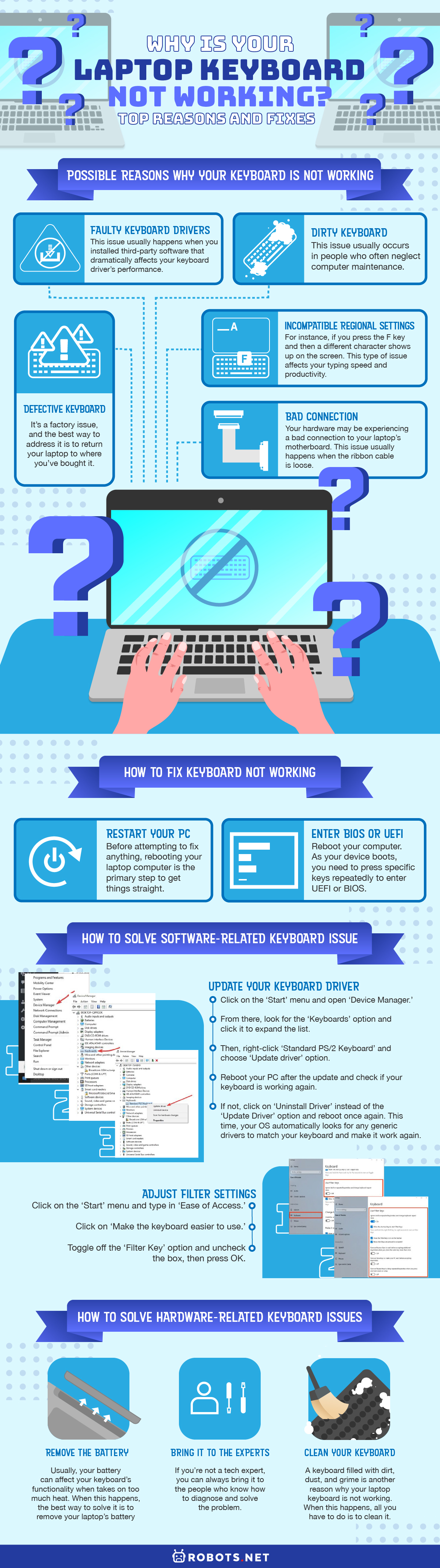 Why Is Your Laptop Keyboard Not Working?: Top Reasons and Fixes