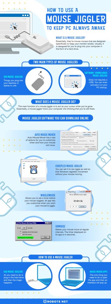 How to Use a Mouse Jiggler to Keep PC Always Awake