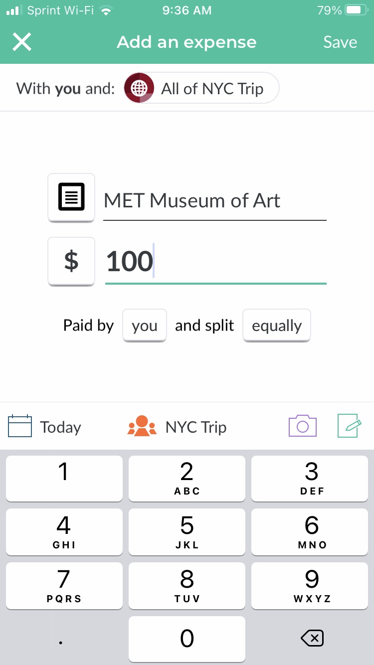 apps to split trip expenses