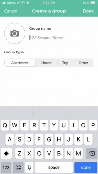 Splitwise: Create A Group