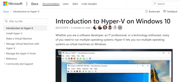 Hyper-V Virtual Machine