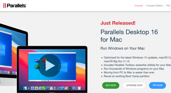 Parallels Virtual Machine