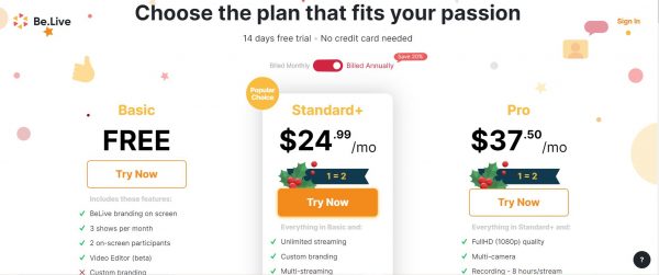 Pricing Plans