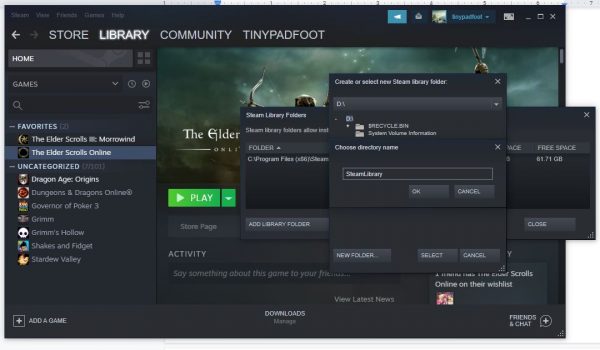 How To Download Steam Games To A Custom Directory