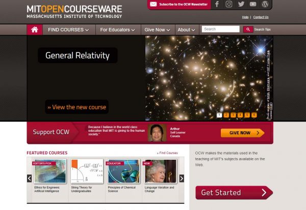 MIT free online college courses