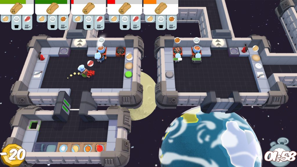 Overcooked! All You Can Eat Level Design