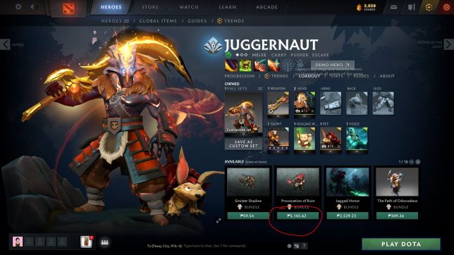 Dota 2 market как