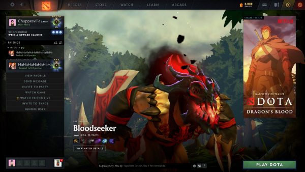 Dota 2 market не заходит