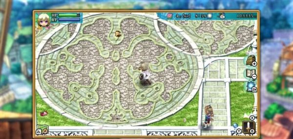 rune factory frontier green ruins layout