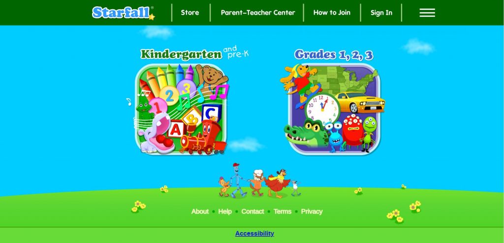 starfall for kids to play