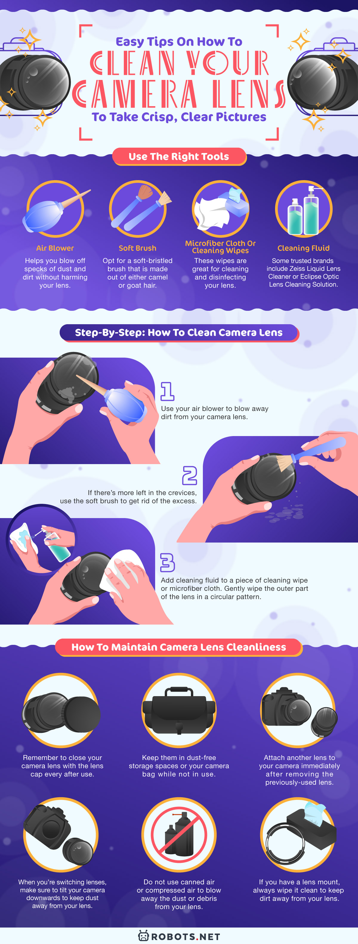 Easy Tips On How To Clean Camera Lens To Take Clear Pictures