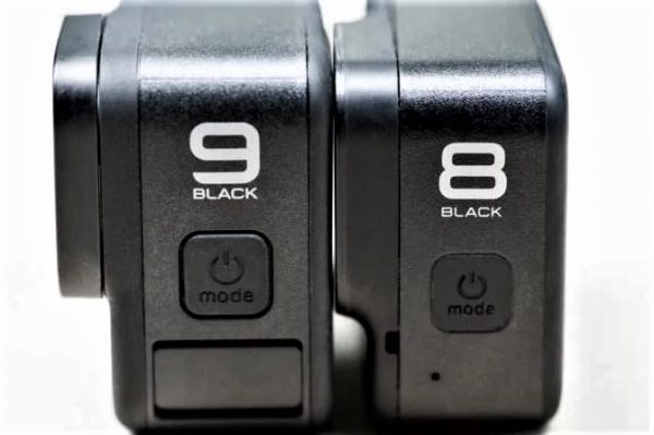 Go Pro 9 vs Go Pro 8 Lense Port