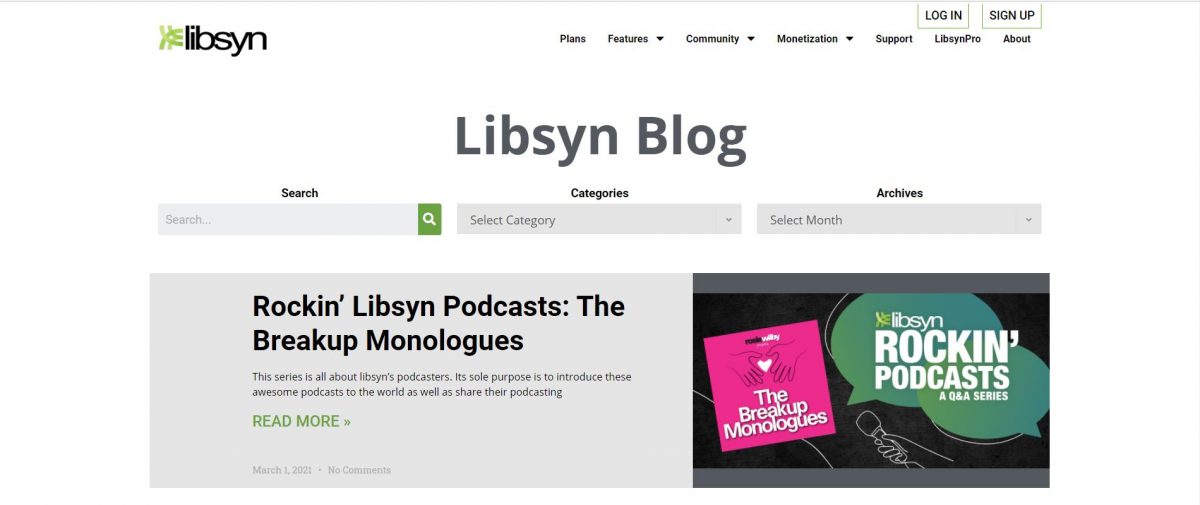 Libsyn Featured