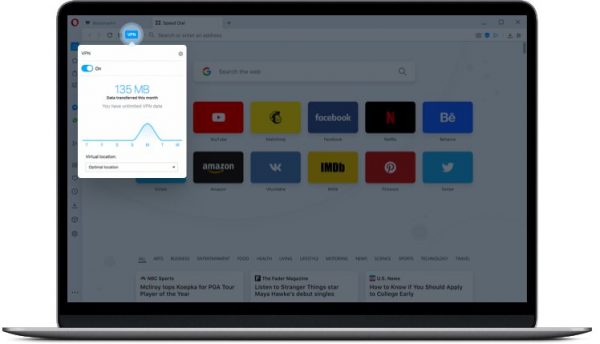 Opera Free VPN
