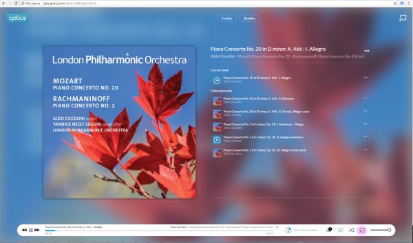 Qobuz Web Player