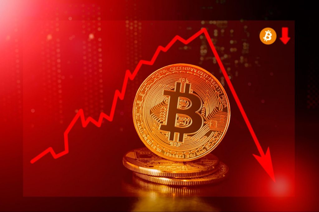 bitcoin volatile drop