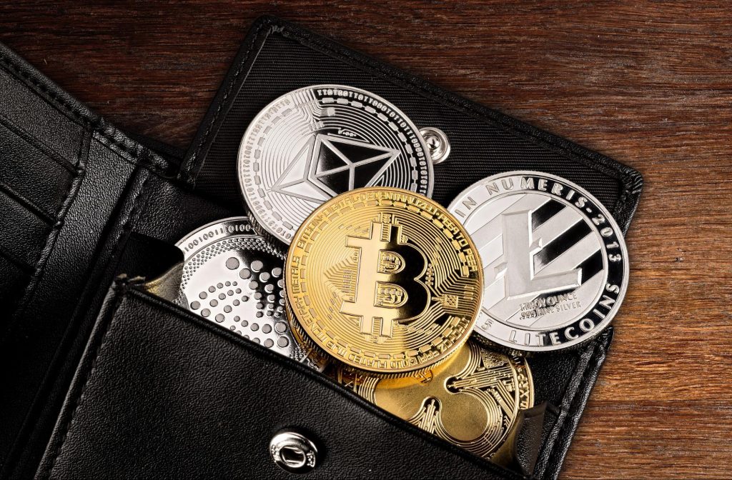 bitcoins in wallet