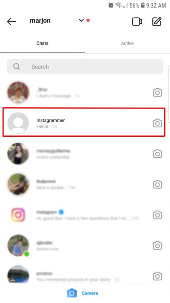 deactivate instagram: name becomes Instagrammer