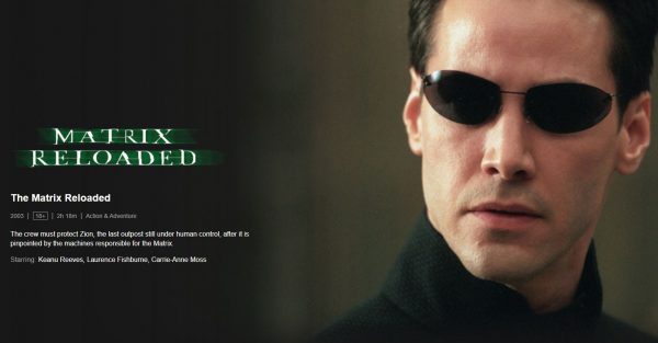 matrix reloaded